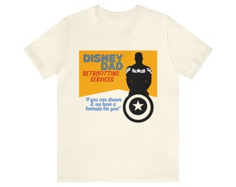 T-shirt Disney Dad Avengers Captain America Retrofit Vintage Vacation Festa del papà Compleanno Jersey manica corta T-shirt