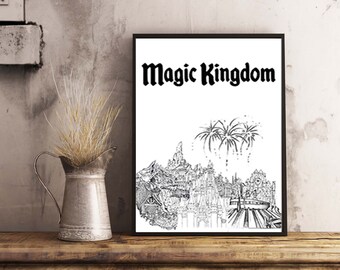 Magic Kingdom - Magic Doesn't Need Color - Digital Download