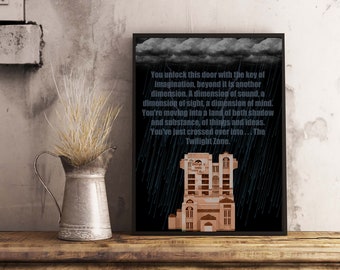 Tower of Terror - Wall Art - Digital Download
