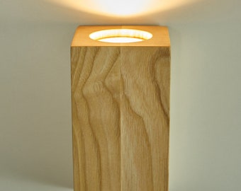 Wandleuchte, Wandlampe, Nachttischlampe, Einzigartige Lampe, Wandleuchte aus Holz, Wandleuchte im Raum, Industrielampe, Lampe, Doppelseitige Lampe