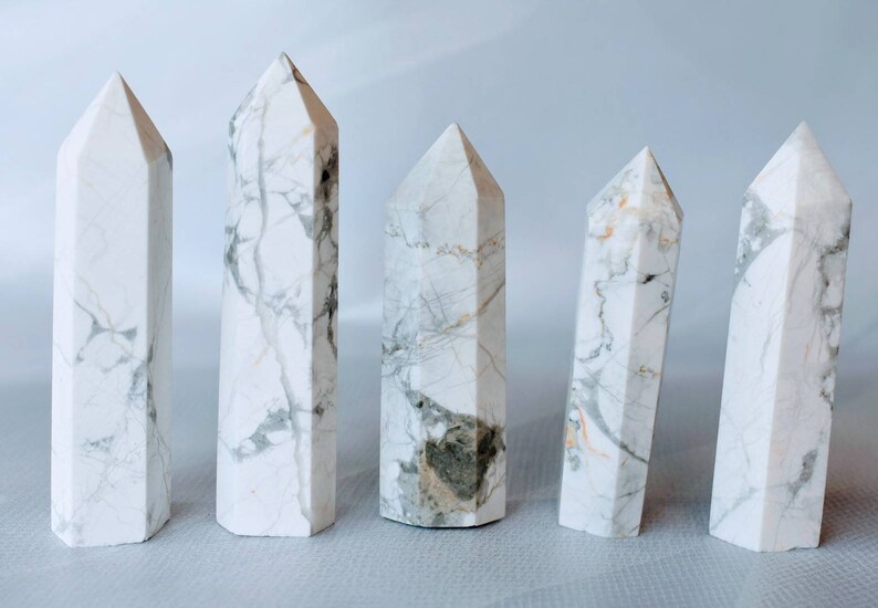 Wholesale Howlite Crystals Bulk Crystal Towers Wholesale Etsy
