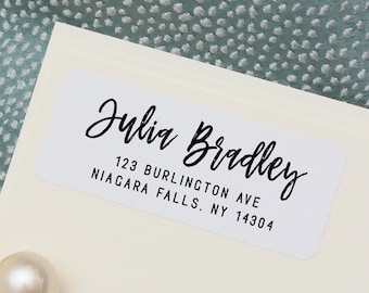 Calligraphy Style • Minimalist Labels • Return Address Labels • Custom Address Labels • Personalized Address Labels • étiquettes d'adresse