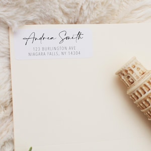 Avery Envelope Address and Return Label MODERN Template ...