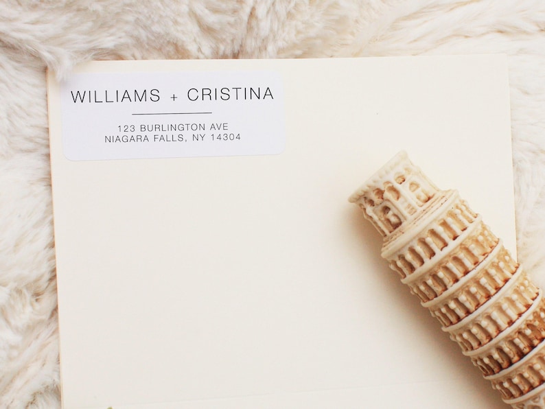 Small Address Labels Personalized Minimalist Clean Labels • Return Address Labels • Custom Labels ...