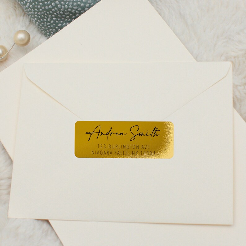 Minimalist Labels Return Address Labels Custom Address Etsy Canada