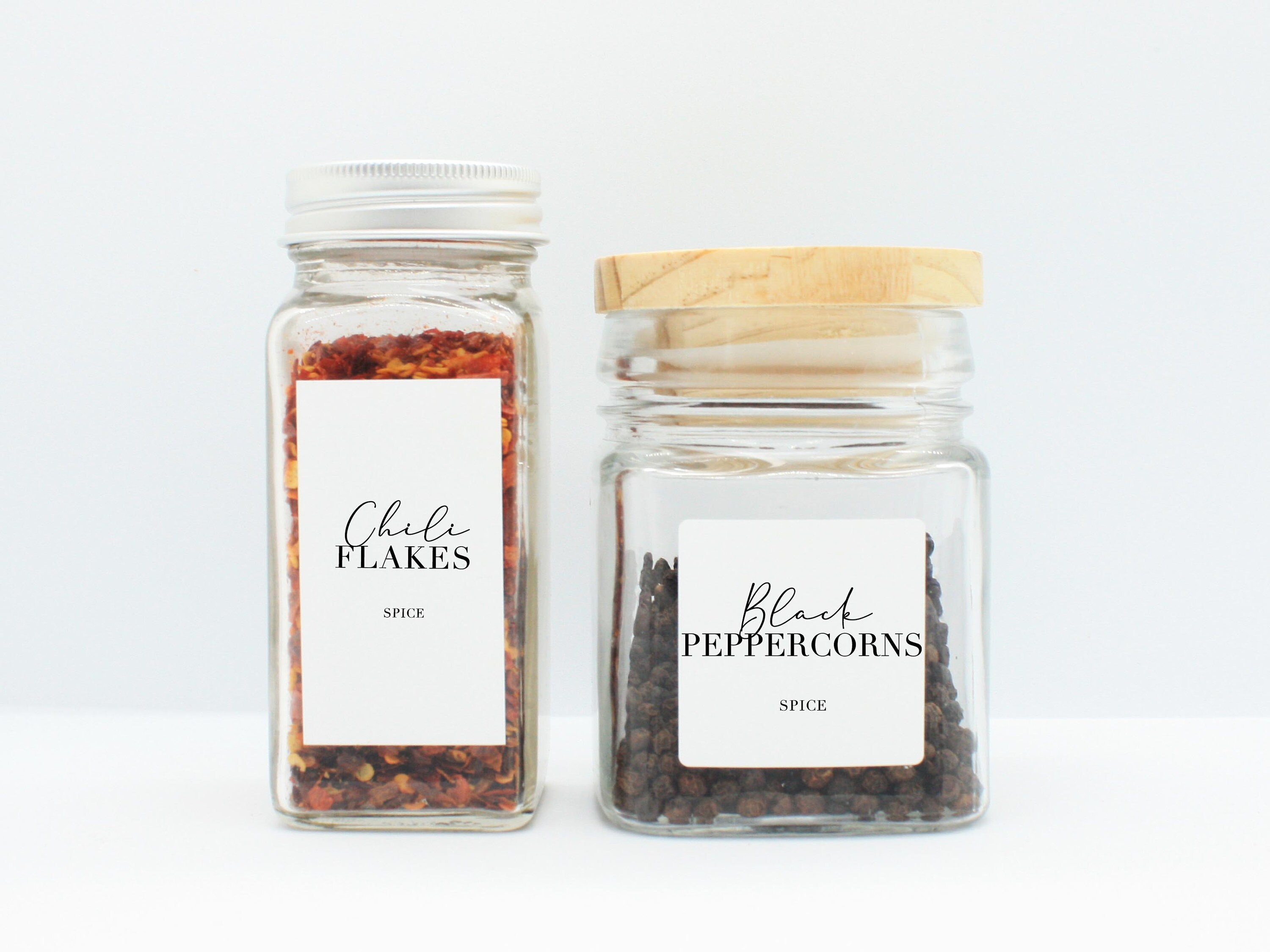 Etiquettes « Spice minimalist labels » – Designed by Cloé