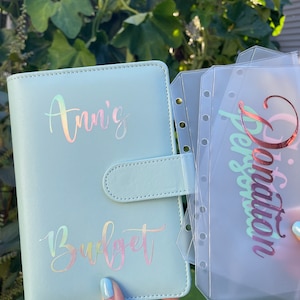 Personalized Budget Binders With Custom Envelopes