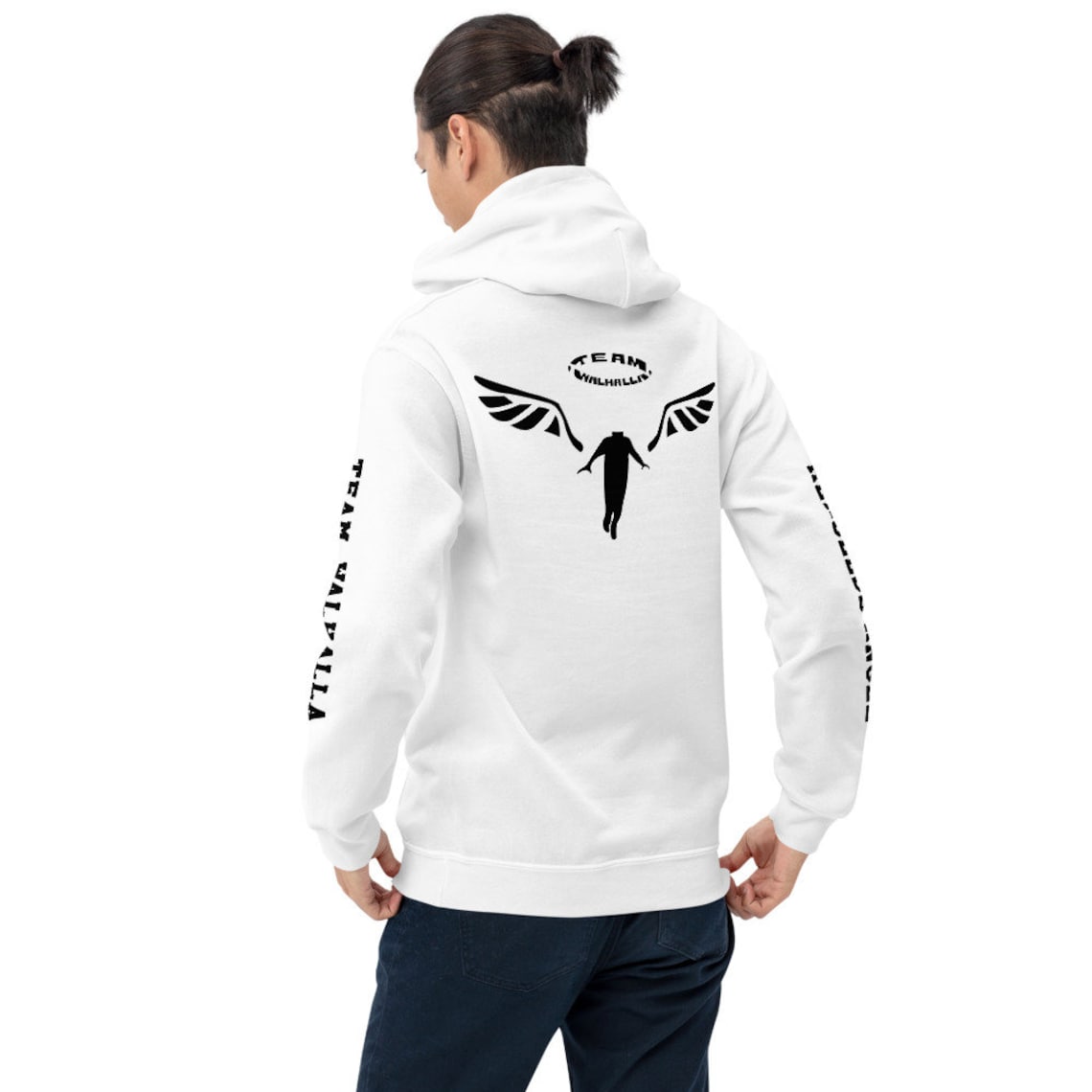 Team Valhalla / Walhalla Headless Angel Unisex Hoodie Etsy