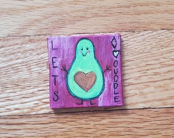 Avocado Valentine Painting