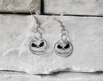 Pendientes colgantes Jack Skellington