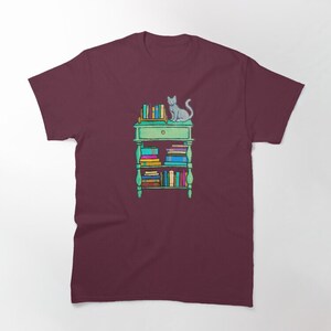 Cat Library T-Shirt