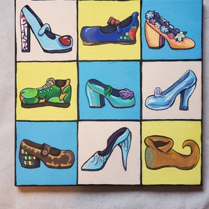 Princess Shoe Painting