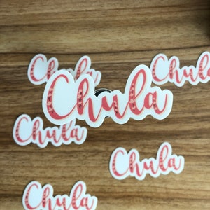 Chula Sticker | Gift for a Friend | Beautiful Sticker - Etsy