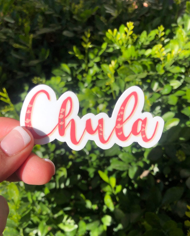 Chula Sticker Gift for a Friend Beautiful Sticker - Etsy