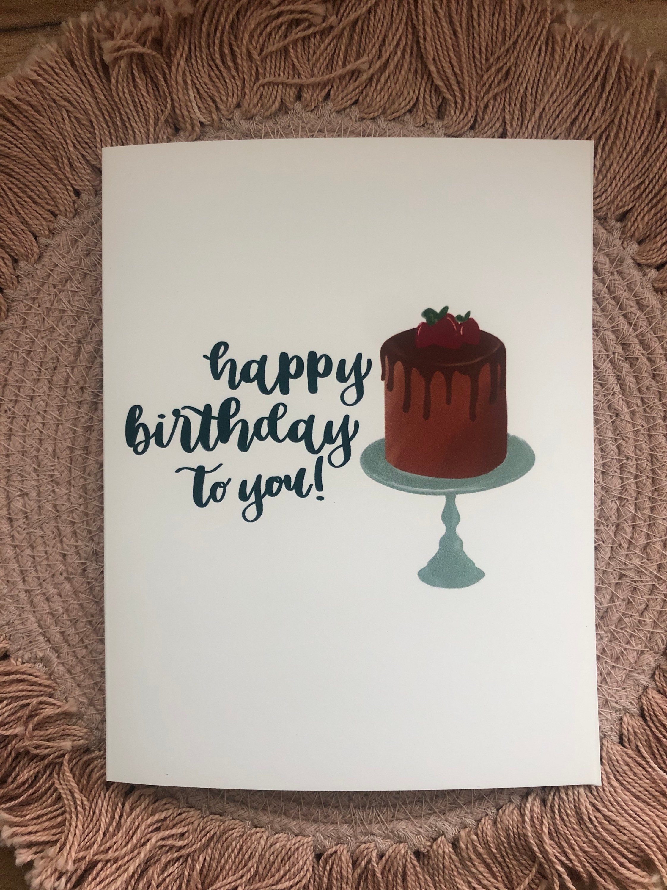 Happy Birthday to You! - Etsy