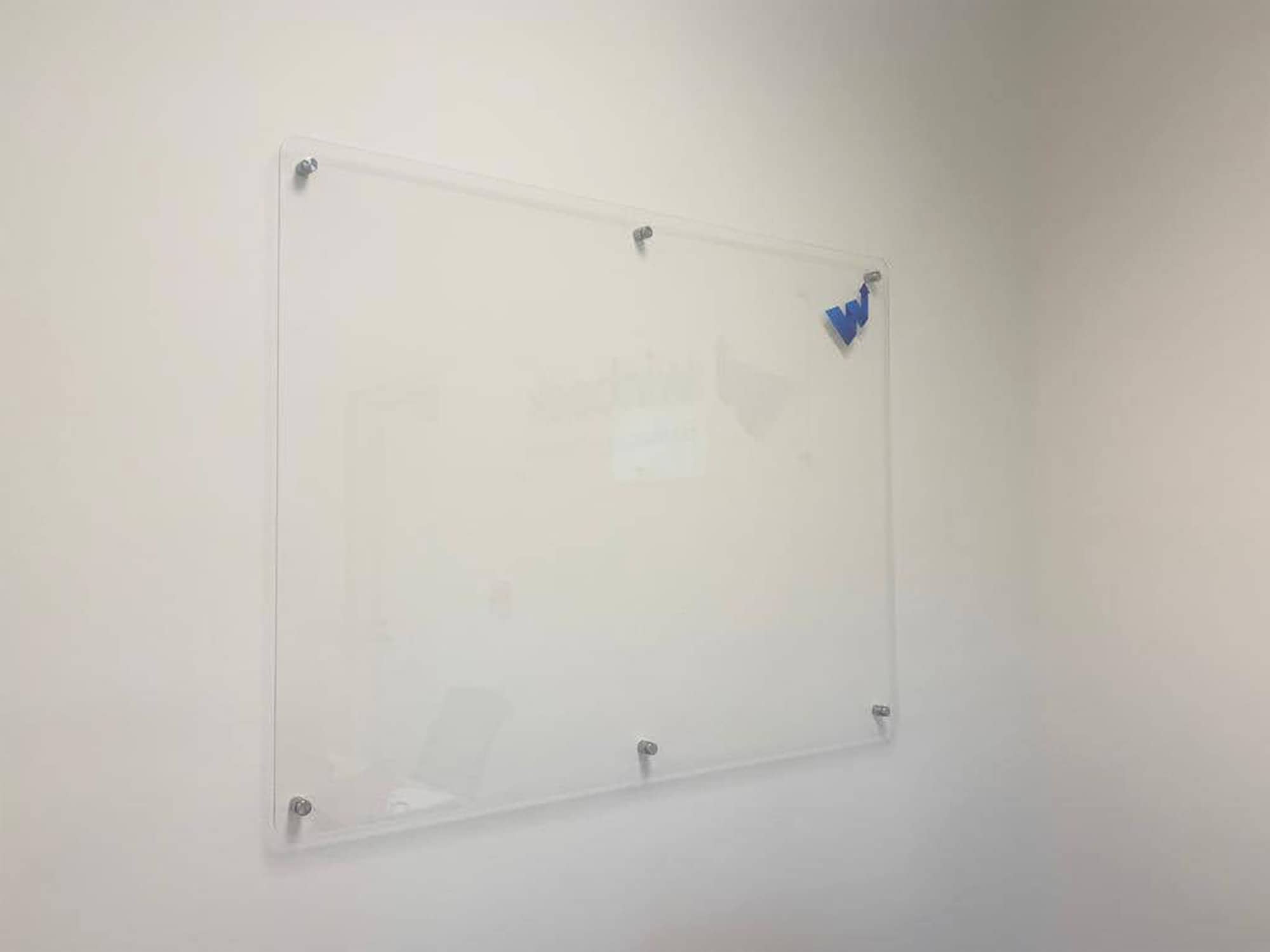 Customizable Blank Acrylic Writing Board With Standoffs Etsy