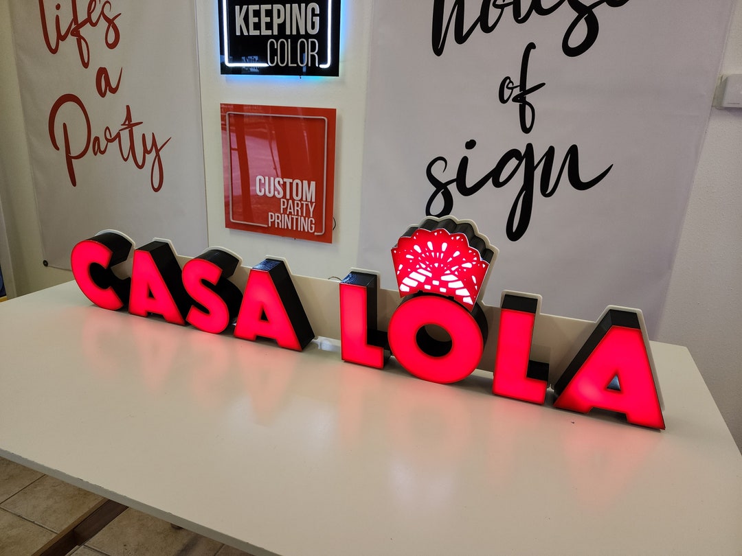 Custom Channel Letter Sign Outdoor Business Sign Dimensional Letters