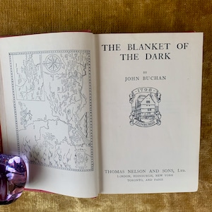 Die Decke der Dunkelheit von John Buchan, ein Vintage-Hardcover-Buch aus dem Jahr 1940