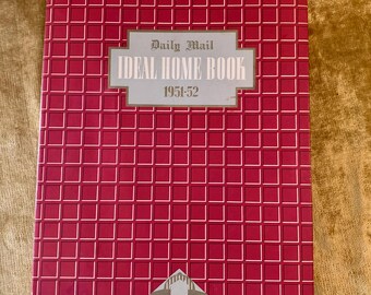 Libro de diseño de interiores ilustrado del Daily Mail, 1951-1952.