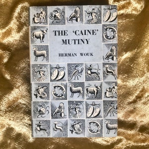 The Caine Mutiny by Herman Wouk- Reprint Society 1953 with Dust Jacket