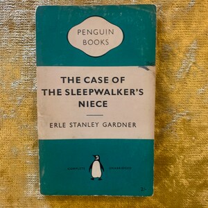 Vintage Penguin Paperback 1954 - De zaak van het slaapwandelaarsnichtje - Perry Mason