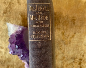 Ein antikes Hardcover – Dr. Jekyll & Mr. Hyde von Robert Louis Stevenson 1901