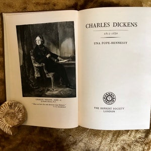 Charles Dickens, an Autobiography by Una Pope-Hennessy 1947 Reprint Society