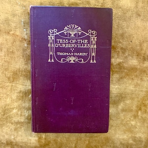 Tess of the D&#39;Urbervilles by Thomas Hardy an Antique Pocket Sized Book 1919
