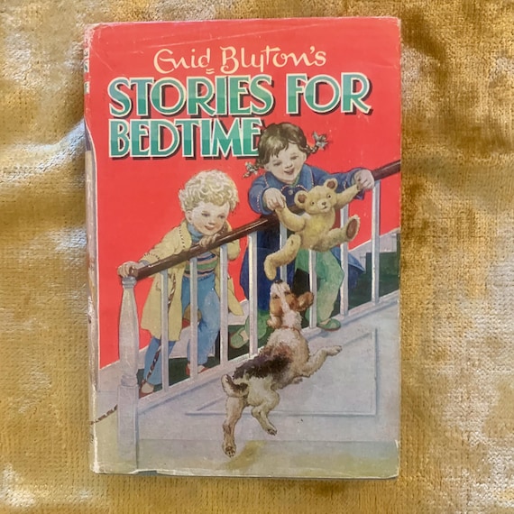 エニッド・ブライトン - 就寝時のストーリー、ダストジャケット付きの
