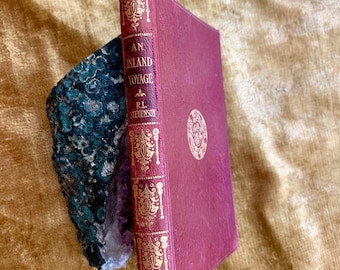 An Inland Voyage by Robert Louis Stevenson, Antique Pocket Sized Book 1911