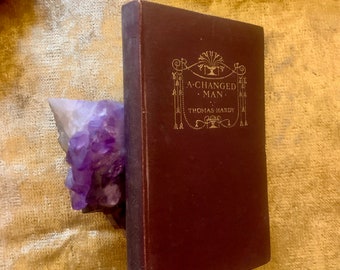 A Changed Man by Thomas Hardy, An Antique Pocket Sized Edwardian Book 1919