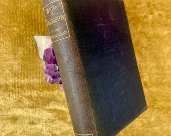 An Antique Victorian Book -The Weir of Hermiston by Robert Louis Stevenson 1896