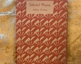 Aldous Huxley un'antica prima edizione 1925 - Poesie selezionate
