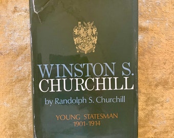 Winston S Churchill Biography Volume II by Randolph Churchill First Edition Dust Jacket
