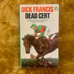 Dead Cert by Dick Francis&#39;  1st Novel Vintage Penguin Paperback 1972