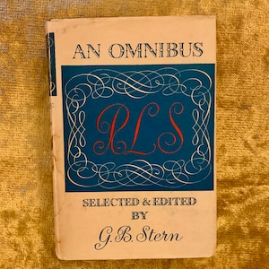 First Edition 1950, An Anthology of Work by Robert Louis Stevenson with Dust Jacket