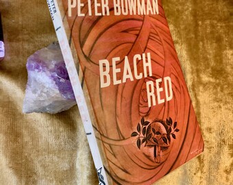 Beach Red by Peter Bowman – Vintage Hardback, 1946 First UK Edition