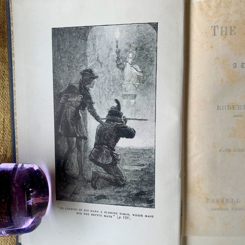 The Black Arrow by Robert Louis Stevenson an Antique Illustrated Hardback 1902 image 5