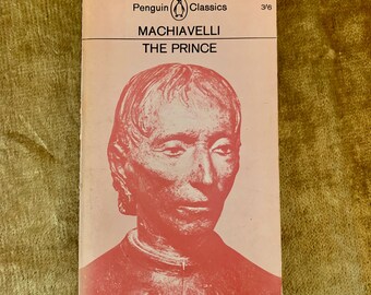 Machiavelli 'The Prince' a Vintage Penguin Paperback Book 1966