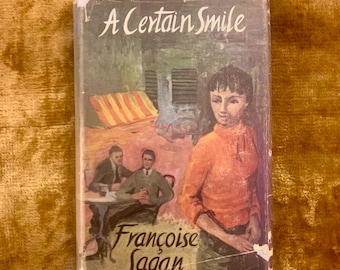 First Edition Vintage Hardback 1956 Francoise Sagan &#39;A Certain Smile&#39;