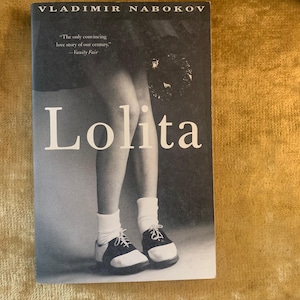 Lolita by Vladimir Nabokov, a Vintage Paperback Book