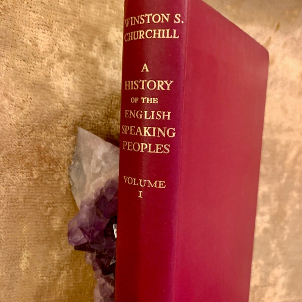 Een geschiedenis van de Engelssprekende volkeren, deel I door Winston Churchill, eerste editie, 1956
