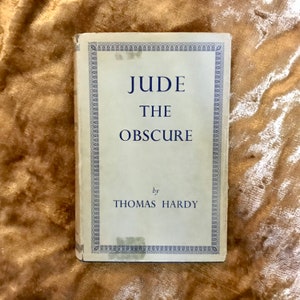 Jude the Obscure by Thomas Hardy Macmillan 1951 edition With Dust Jacket
