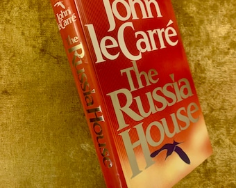 First Edition 'The Russia House' Hardback, John le Carré Spy Thriller