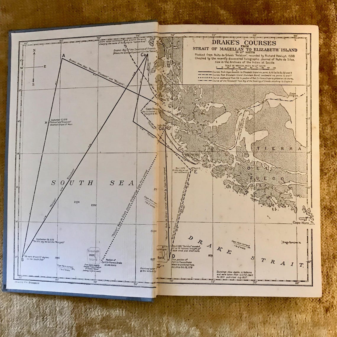Cape Horn Book: Felix Riesenberg, 1950 Vintage Maritime History - Etsy