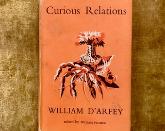 Eerste editie 1945 Curious Relations door William D'Arfey met stofomslag
