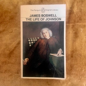The Life of Johnson by James Boswell - Vintage Penguin Papaerback