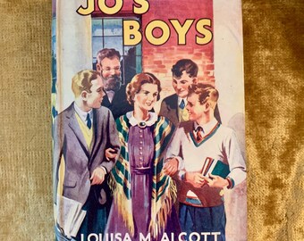 Vintage Hardback: Jo's Boys by Louisa M. Alcott, c. 1940s