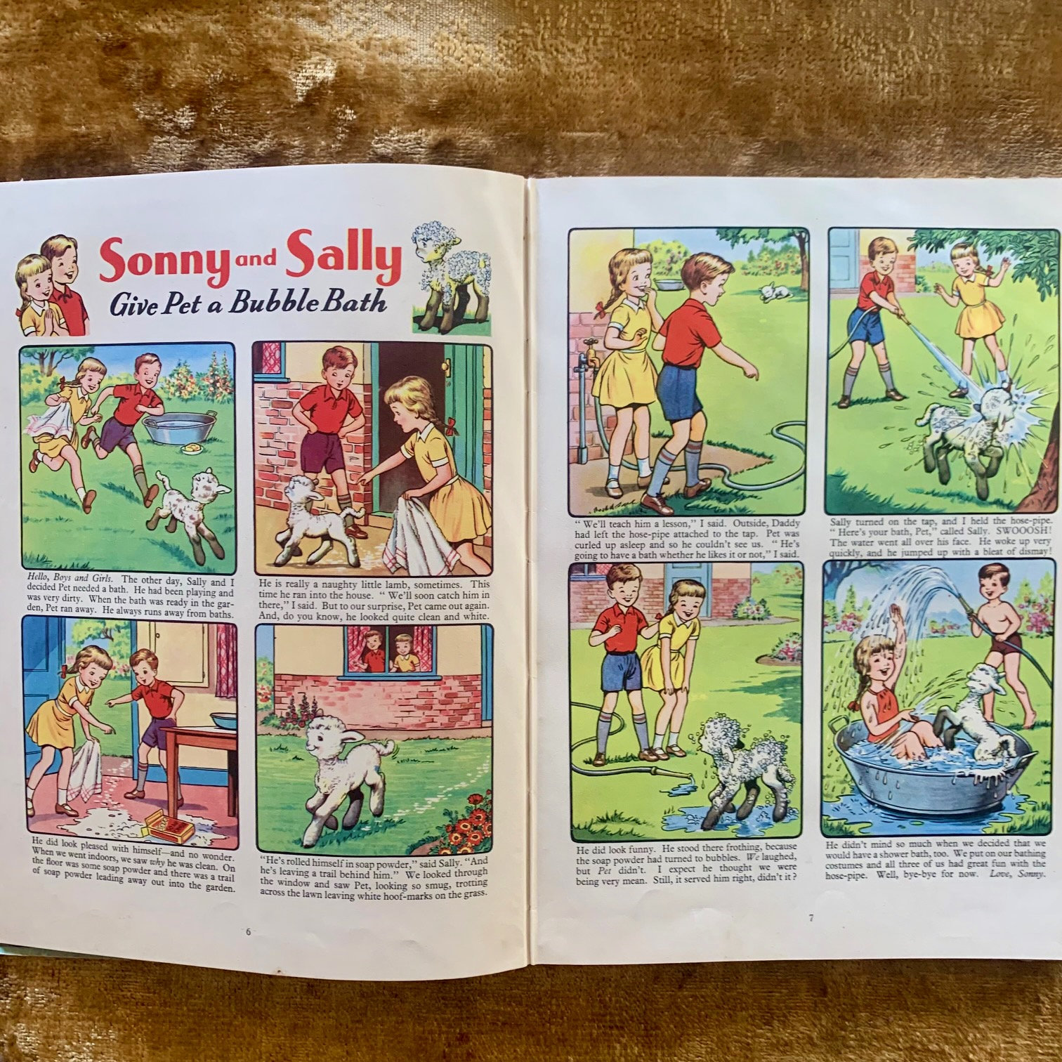 A Vintage Childrens Story Annual 'playhour' 1960 - Etsy