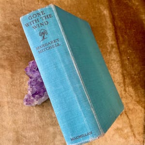 An Antique Classic Hardback Book &#39;Gone With The Wind&#39; by Margaret Mitchell 1938